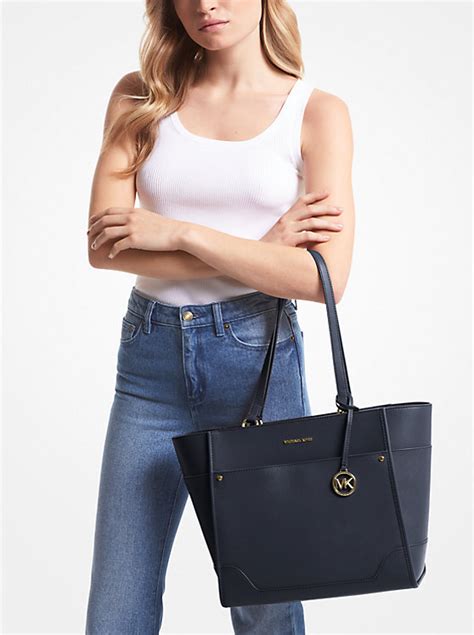 michael kors large tote dimensions|michael kors harrison large tote.